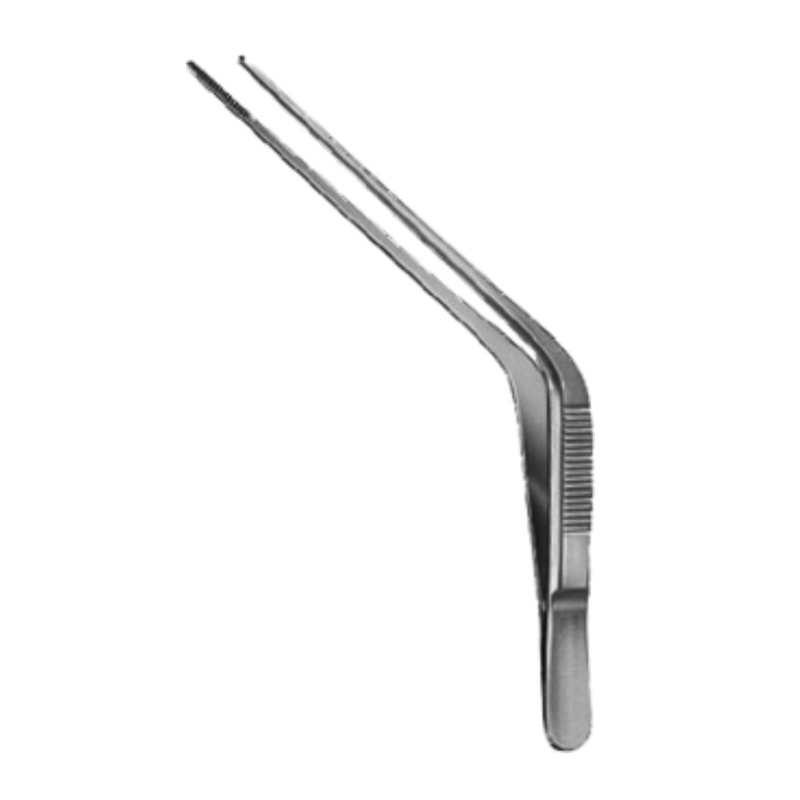 Ear Dressing Forceps, Angled