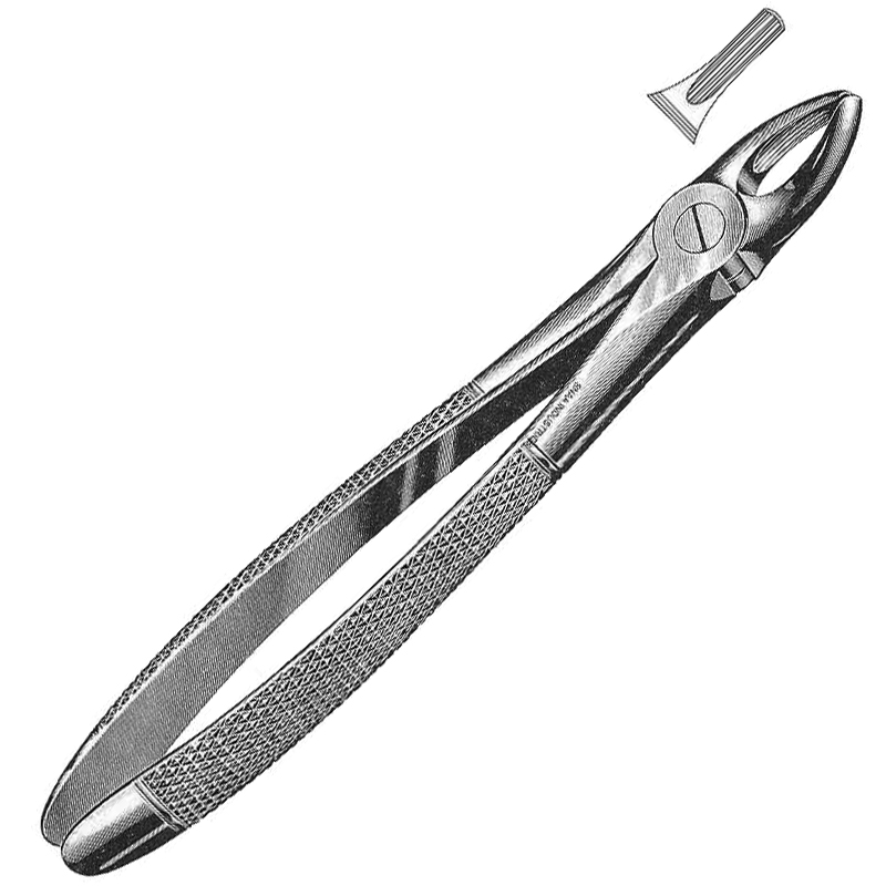 Extracting Forceps English Pattern, Fig. 1