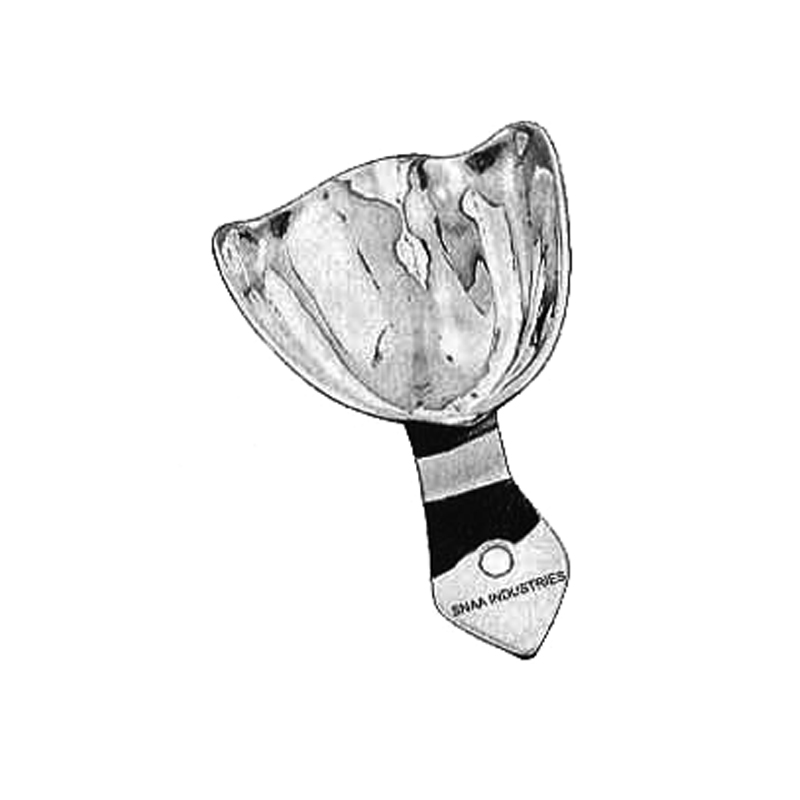 Impression Tray, Solid Full Denture, Upper, S