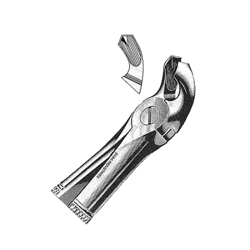 Extracting Forceps English Pattern, Fig. 21
