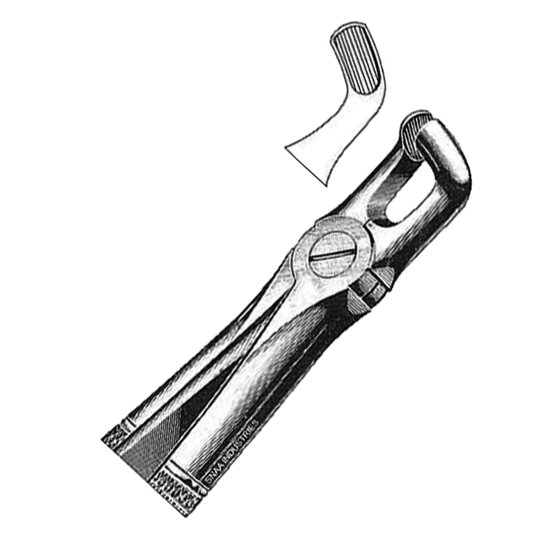 Extracting Forceps English Pattern, Fig. 79 A