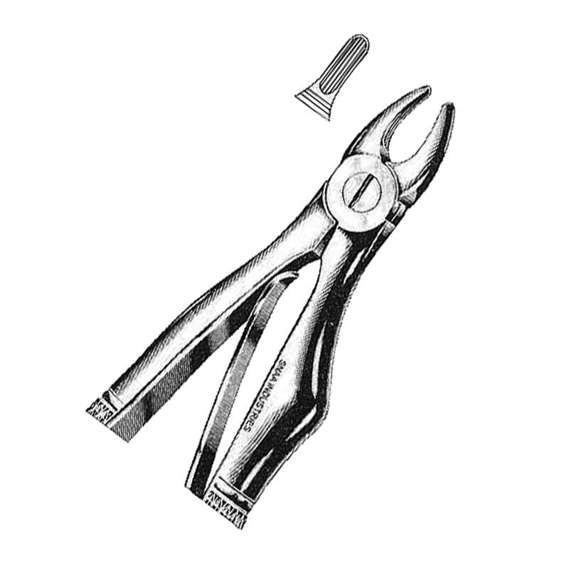 Tooth Extracting Forceps for Children fig.137