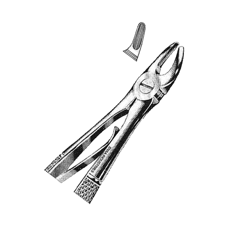 Tooth Extracting Forceps for Children fig.139