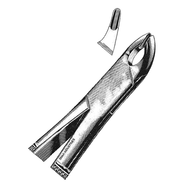 Tooth Extracting Forceps American Pattern fig.150 A