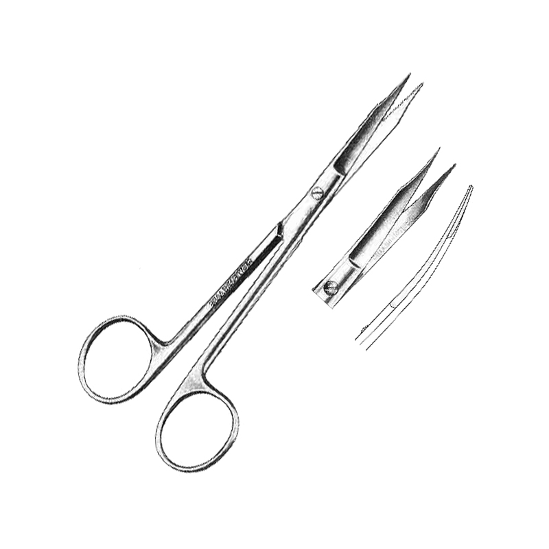 Goldman-Fox Gum Scissors, Curved