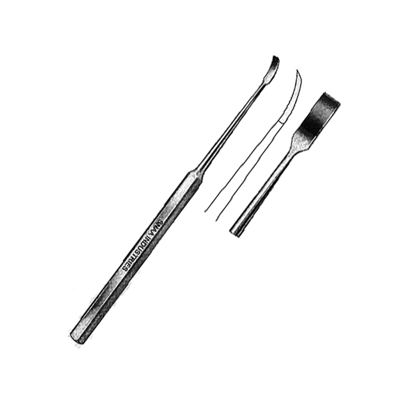 Freer Chisels, Curved