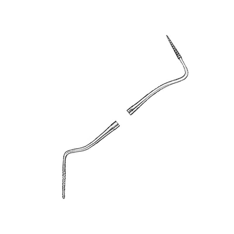 Sugarman Bone Curette, Fig.1S/2S