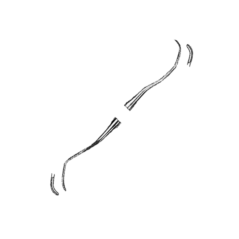 Gracey Periodontia Instruments, Fig.12/13