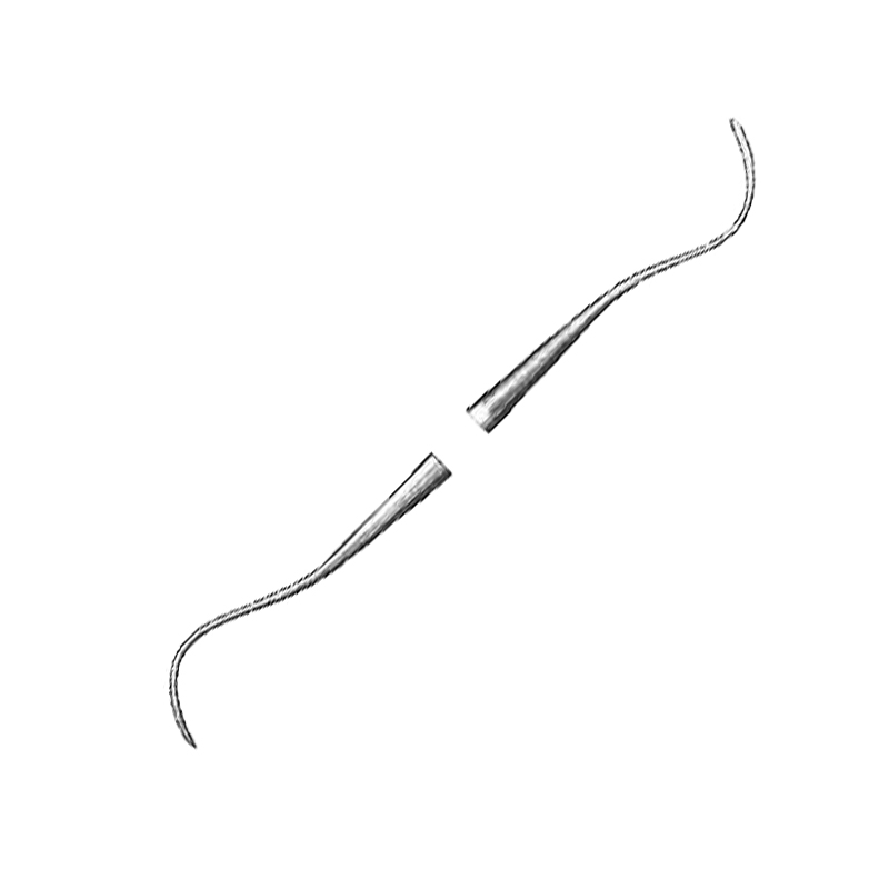 Indiana University Posterior Periodontia Instruments, Fig.17/18