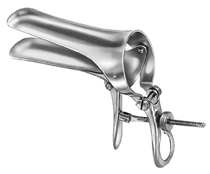 Cusco Vaginal Speculum, Center Screw, Swiss Pattern