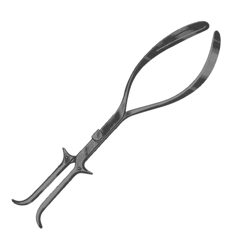 Kieland-Luikart Obstetrical Forceps